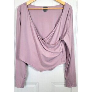 Arula Long Sleeve Faux Wrap Top Size 18-20 (B) Altar'd State Plus Size